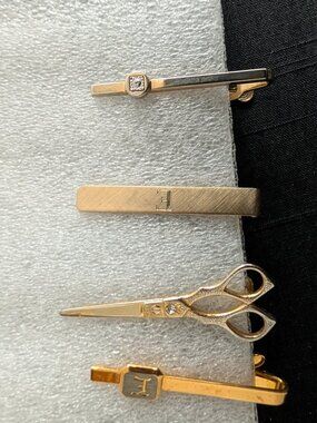 Lot of Vintage Tie Clips